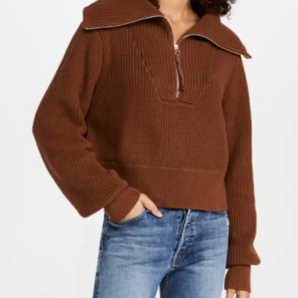 Varley Brown Sweater